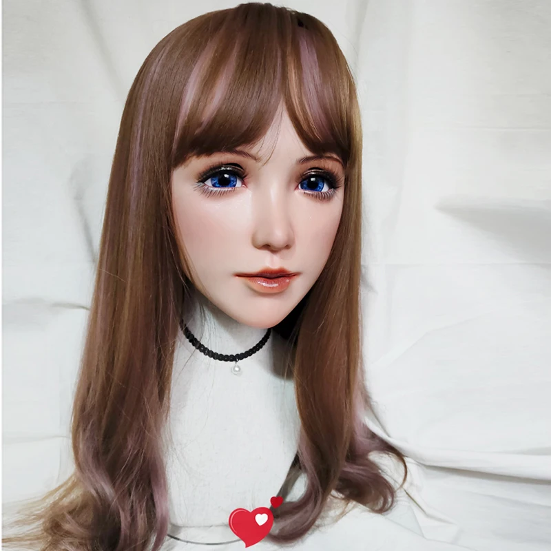 (Feng-3) женский сладкий девушка Смола половина головы кигуруми BJD глаза Crossdress