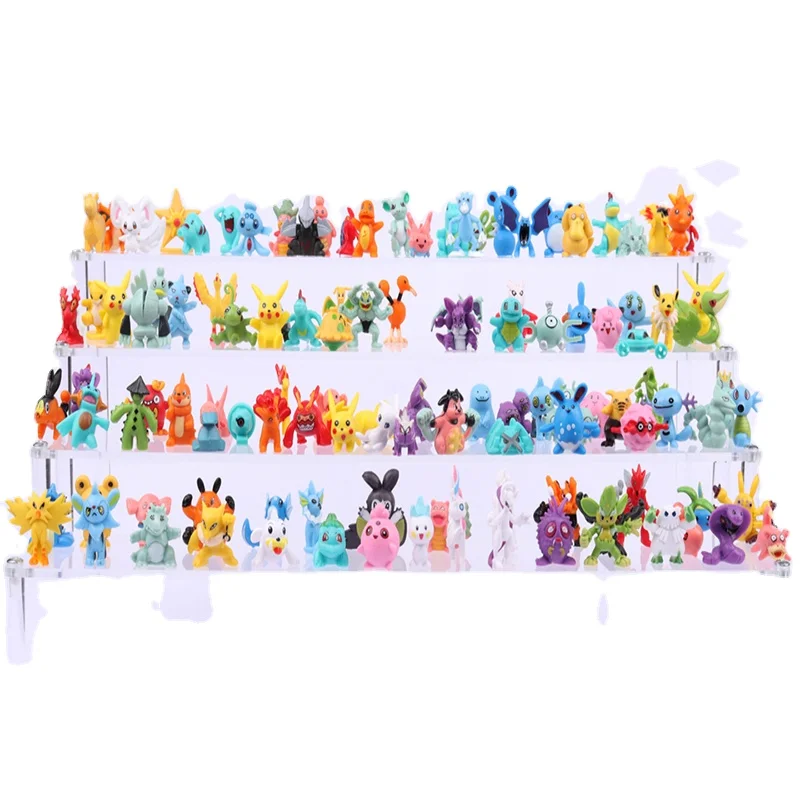 

144pcs Pokemon Dolls Creative Pikachu Hand Gift Birthday Gift Pikachu Full Model Decoration Small Pokémon Decoration Dolls