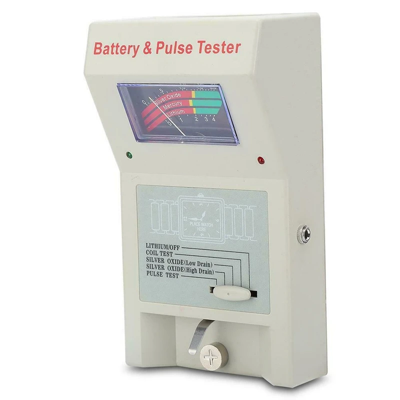 

8 Pcs Accessories: 6 Pcs Precision Screwdriver & 2 Pcs Quartz Watch Analyzer Detector Battery and Pulse Tester