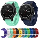 Ремешок для наручных часов Garmin Fenix 6 6Pro 5 5Plus, силиконовый легко устанавливаемый браслет для Garmin Forerunner 935 945 Correa, 22 мм