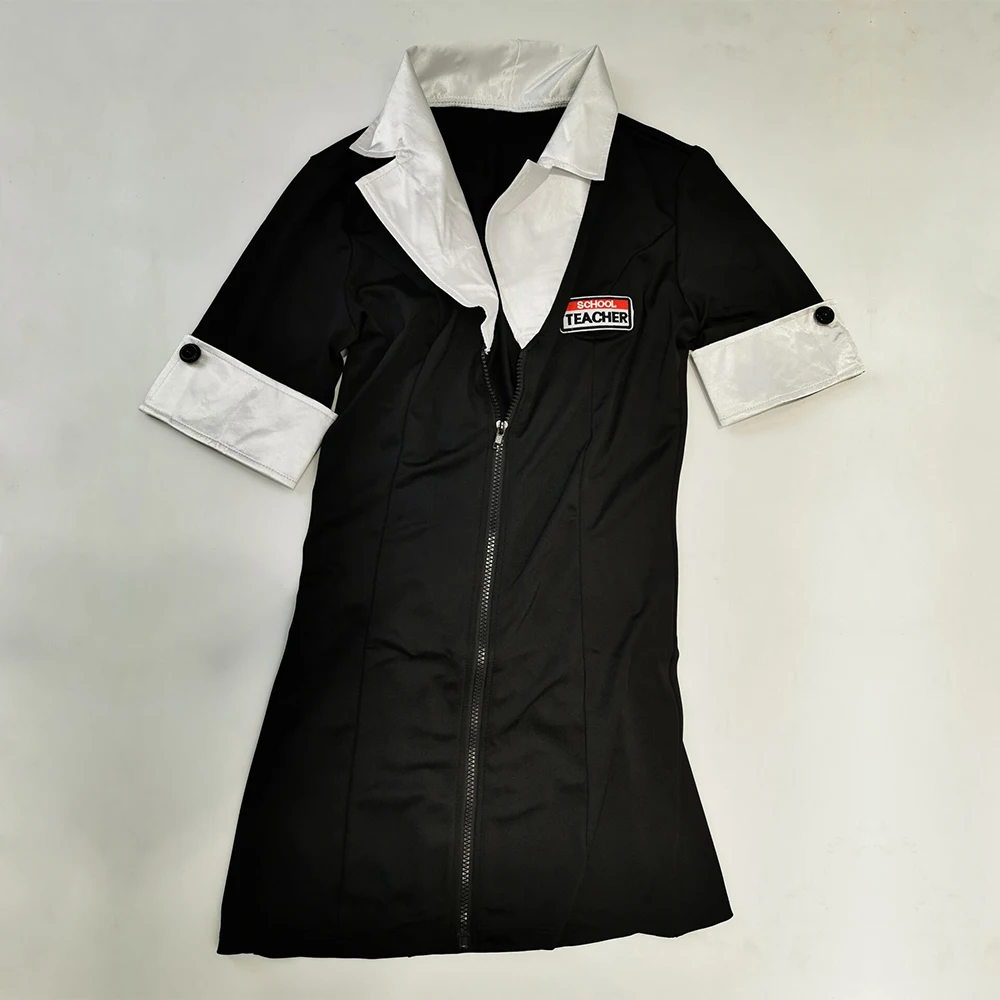 Женская униформа для ролевых игр JSY комплект из 2 предметов боди и пальто костюмы