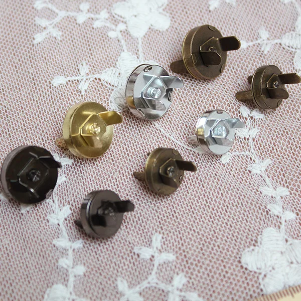 Diy магнитная пряжка золотого, серебряного, бронзового цвета, пистолет, черные сумки, магнитные застежки, застежка, кнопка, пряжка, сумочка, сумка для шитья, ремесло
