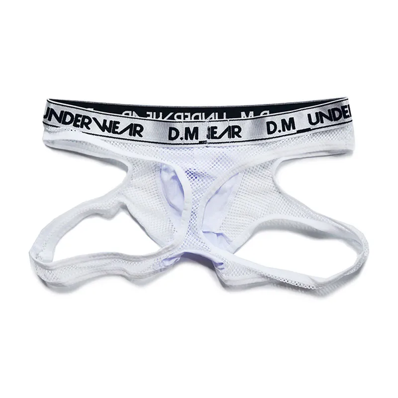 Нижнее белье для мужчин прозрачные сетчатые трусы сексуальные мужские стринги