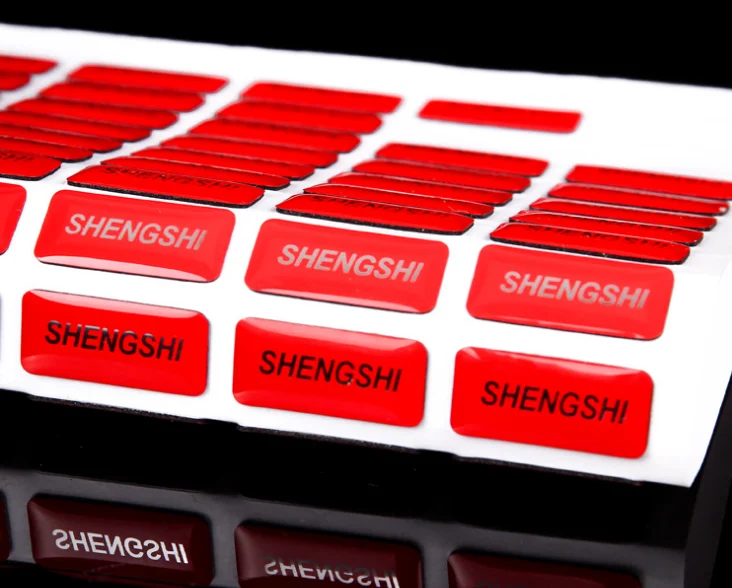 Китайская фабрика дешевая эпоксидная наклейка с индивидуальным дизайном