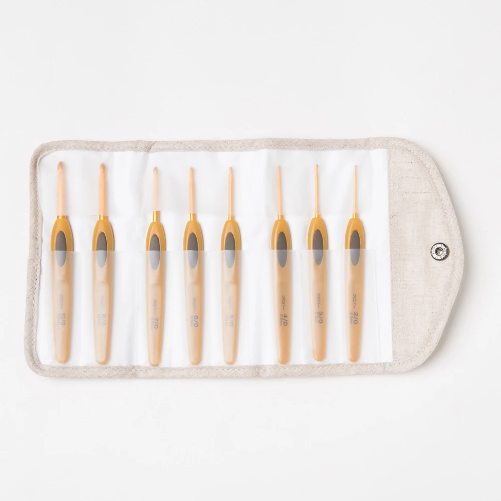 Крючок для вязания с японским клевером Soft Touch подарочный набор оригинальные