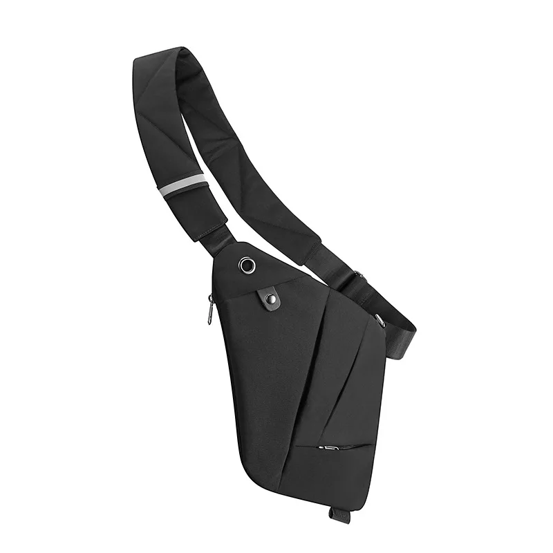 Цифровая поясная сумка для мужчин Спортивная нагрудная Сумочка через плечо с