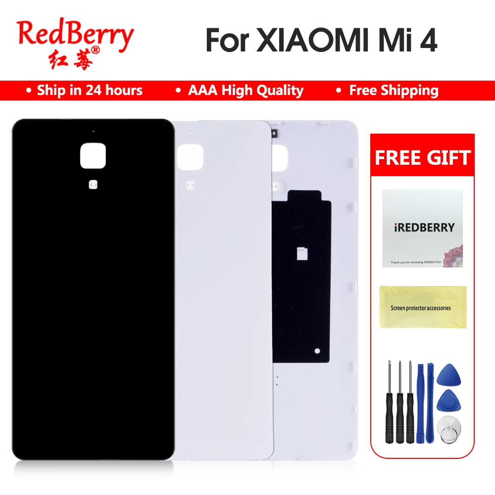

For Xiaomi Mi 4 M4 Battery Cover Protective Fit Housing Replacement Parts For Xiaomi Mi4 Battery Back Cover Accessories