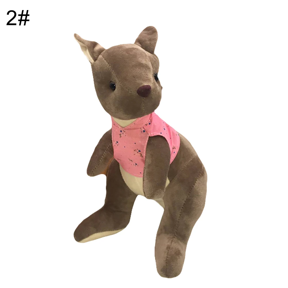 Многоцветная кукла-кенгуру для мамы и ребенка плюшевая мягкая игрушка подарок