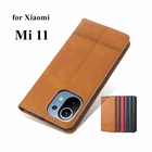 Роскошный Магнитный кожаный чехол для Xiaomi Mi11 Mi 11 10 lite 10T 11T Pro