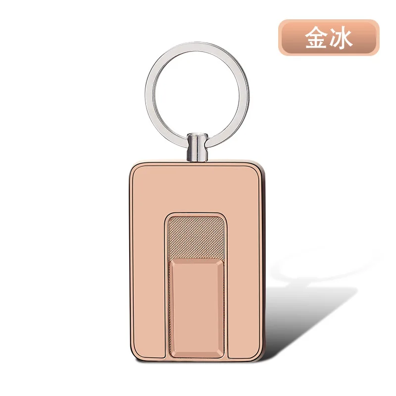 Flat Pull-down Charging Lighter Keychain with Thick Tungsten Wire Cigarette Lighter More Durable Briquets Et Accessoires Fumeurs images - 6
