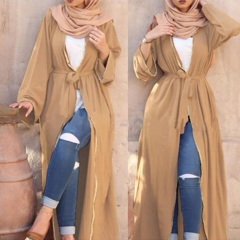 2021 мода мусульманский взрослых Абая арабская Мода Турция Ближний Восток бисер