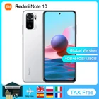 Глобальная версия Xiaomi Redmi Note 10 4 ГБ ОЗУ 64 Гб128 Гб ПЗУ мобильный телефон 48MP Quad Camera Snapdragon 678 6,43 