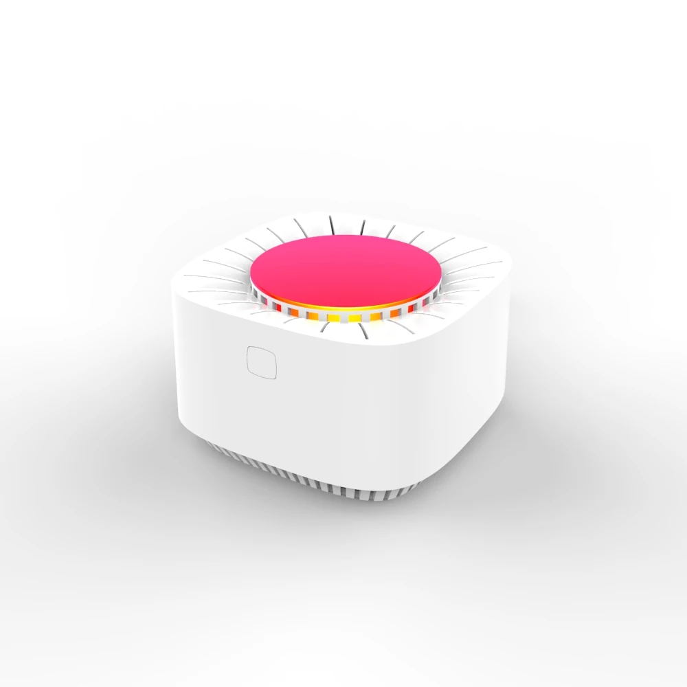 Egg Type Carbon Dioxide Detector With Three Different Light Displays and Automatic Alarm TUYA WiFi | Инструменты