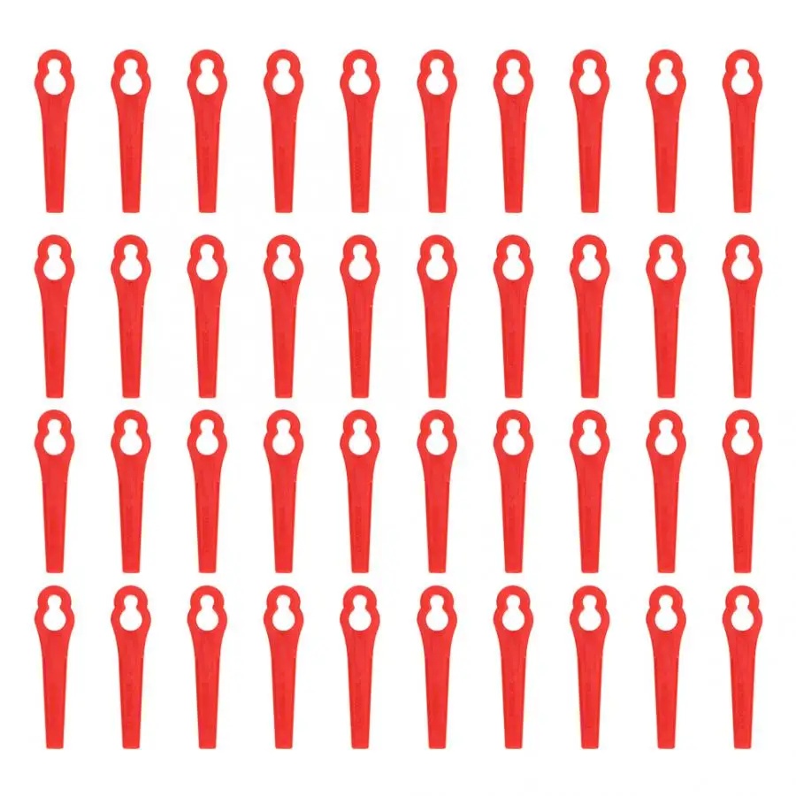 Комплект беспроводных пластиковых лезвий для триммера комплект из 40 сменных