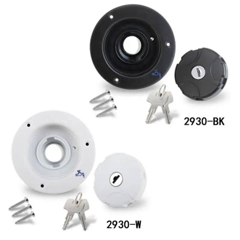 

RV parts Filler Neck For Water Tanks Caravan Plastic Gravity Fresh Water Filler Neck Plastic Trailer Tank Filter Accessories