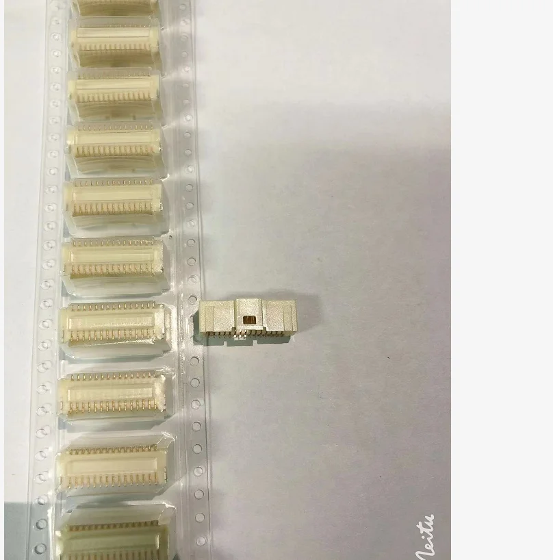 

10 pces original novo em estoque 501571-3007 1.0mm 30p conector soquete