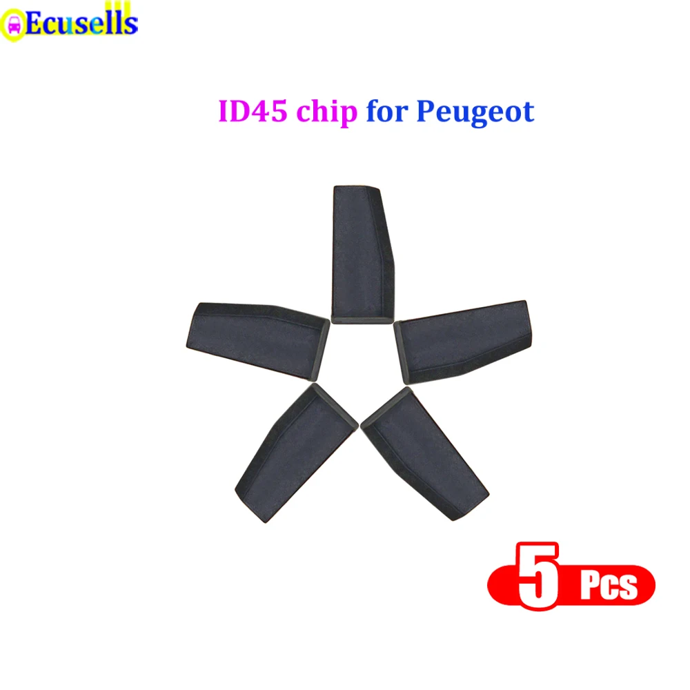 5 шт./лот новый чип ID45 для Peugeot карбоновый чип|chip|chip transponderchip auto |