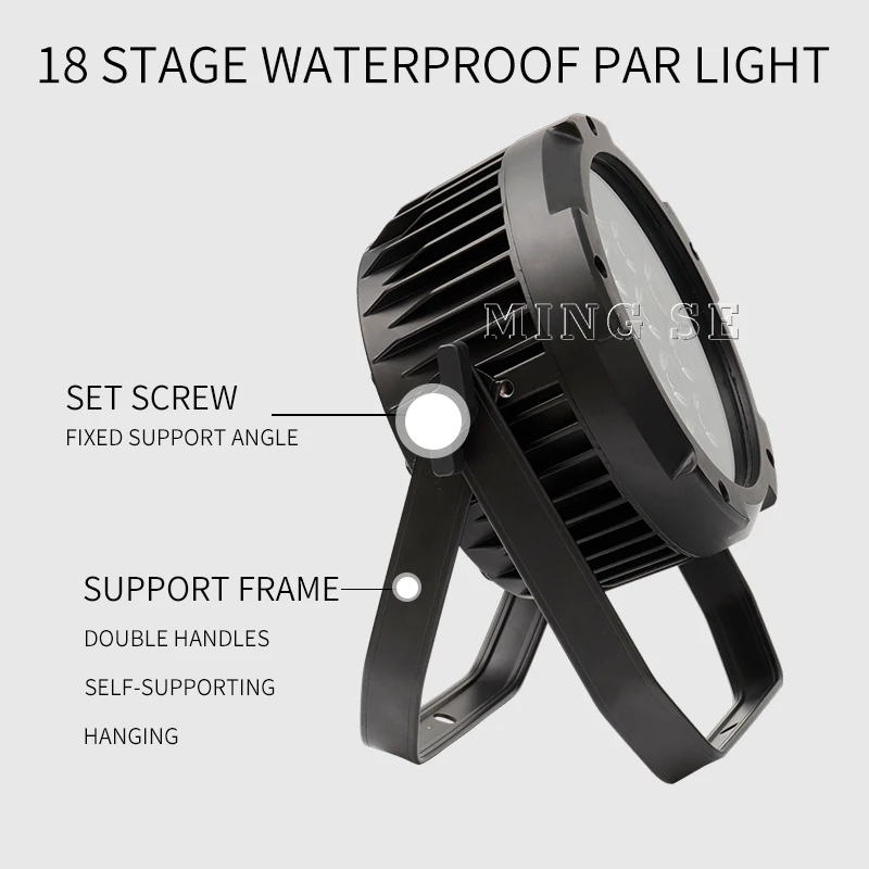 4 шт./лот Водонепроницаемый 18x18w 4in 1/5in 1/6in1 RGBWA УФ светодиодный Par Светильник