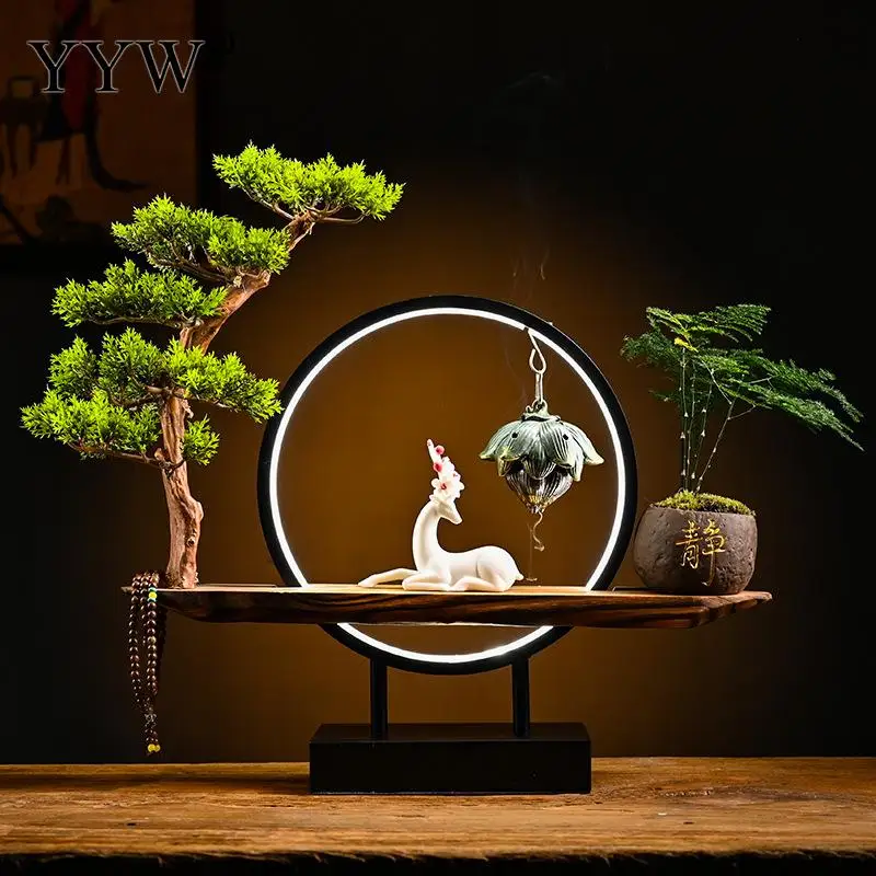 Буддийская курильница с обратным потоком подставка для благовоний водопад