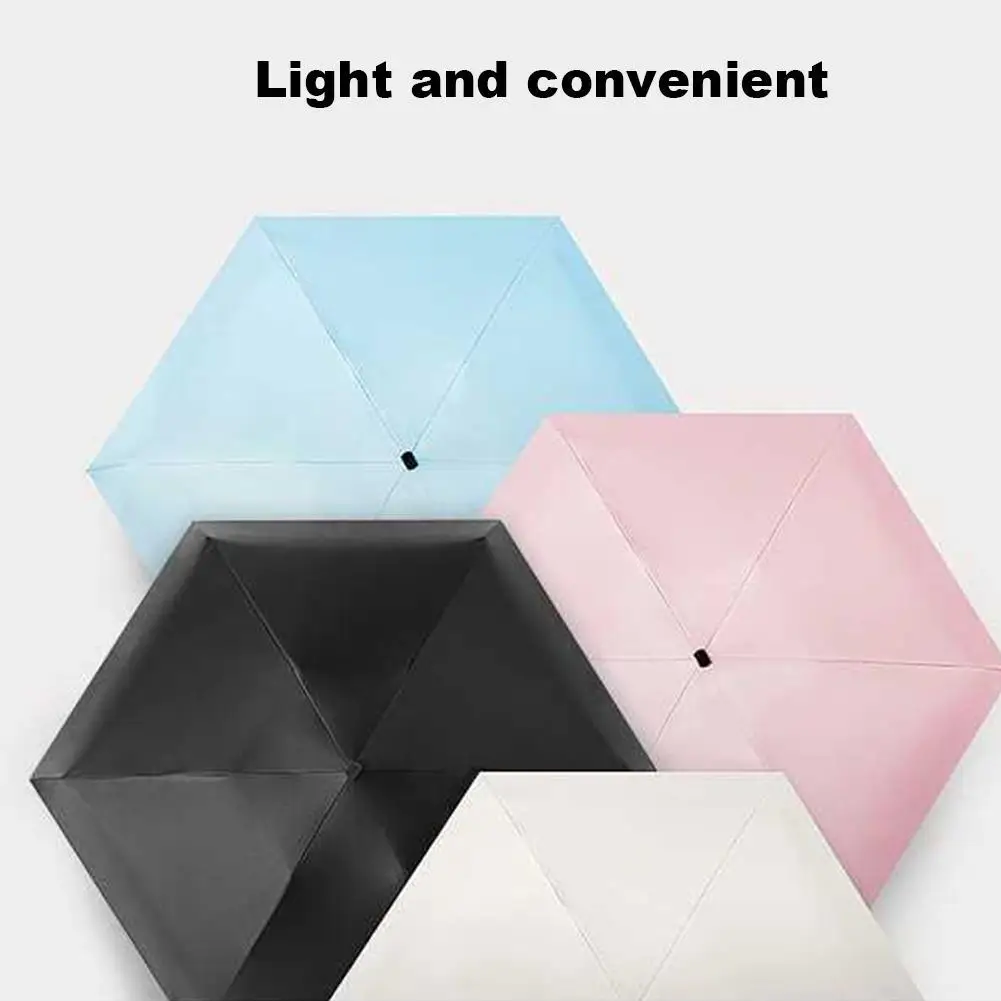 

Creativity 5 Folding Aluminum Umbrella For Rain And Easy Mini Folding Super Rain To Carry Sunshade Umbrella R2O5