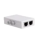 Мини-коммутатор с 2 портами AB, ручной коммутатор 2 в 11 в 2 RJ45 для сетиEthernet Y98A