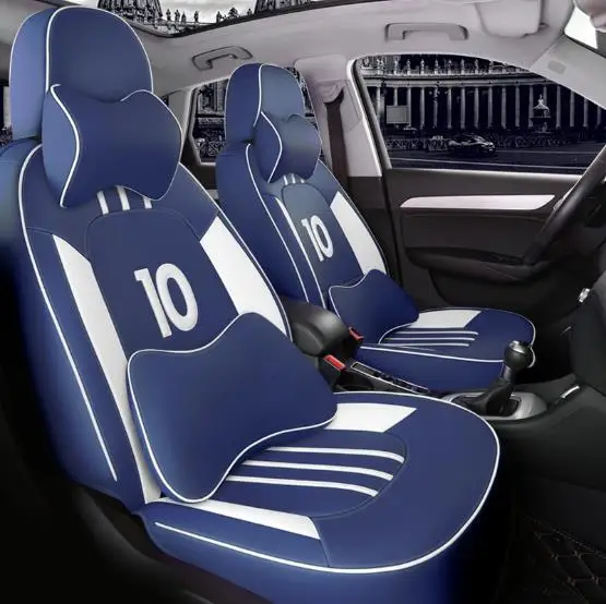 

Custom Made Leather Sport Car Seat Cushion Covers P20801