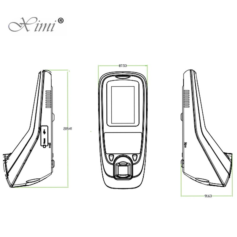 Multibio700 Биометрия лица и доступа по отпечаткам пальцев Управление двери Системы