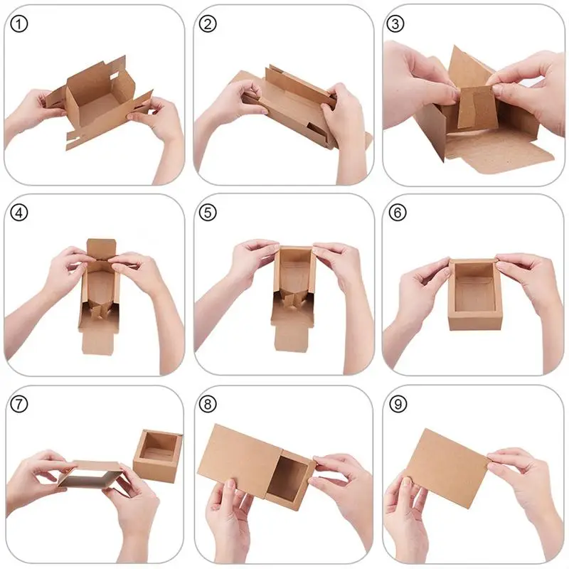 24 Sets of Empty Paperboard Drawer Boxes Jewelry Storage Box Gift Package Cases Cosmetics | Дом и сад