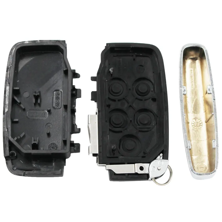 4+1 Buttons Remote Key Shell Case Fob 5 Button for-Land Rover for Range Sport LR4 With Words for-JAGUAR XJ XJL XF | Автомобили и