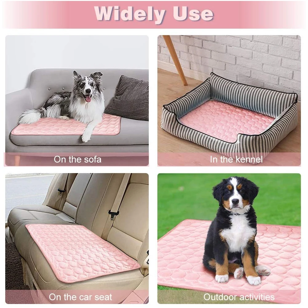 

Pet Cooling Mat Summer Refreshing Blanket for Dog Cats Cushion Sleep Mat Pad Sofa Supplies for Small Large Dog Kitten