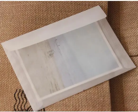 10 шт./лот новые корейские винтажные пустые полупрозрачные бархатные конверты DIY