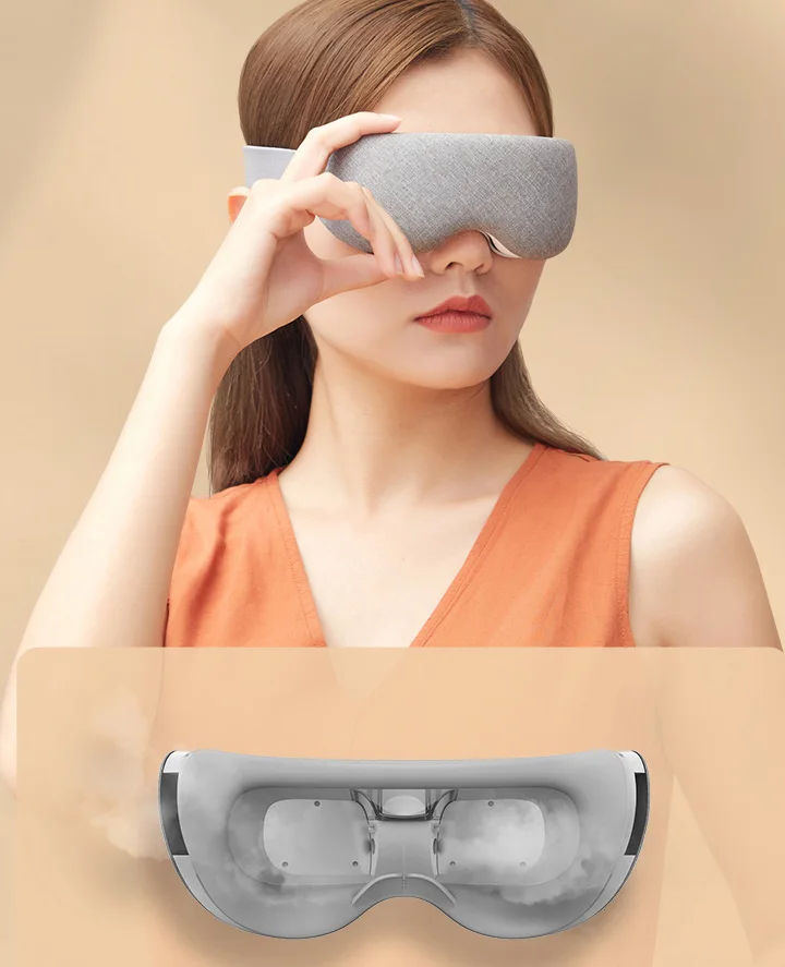 Паровая маска для глаз Hipee с горячим компрессом подогревом уменьшает усталость