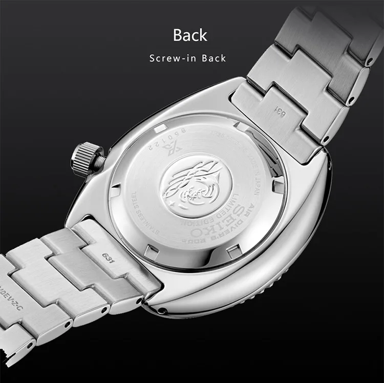 Оригинальные официальные новые SEIKO часы автоматические механические ныряльщик водонепроницаемые светящиеся Men'sWatch Азия