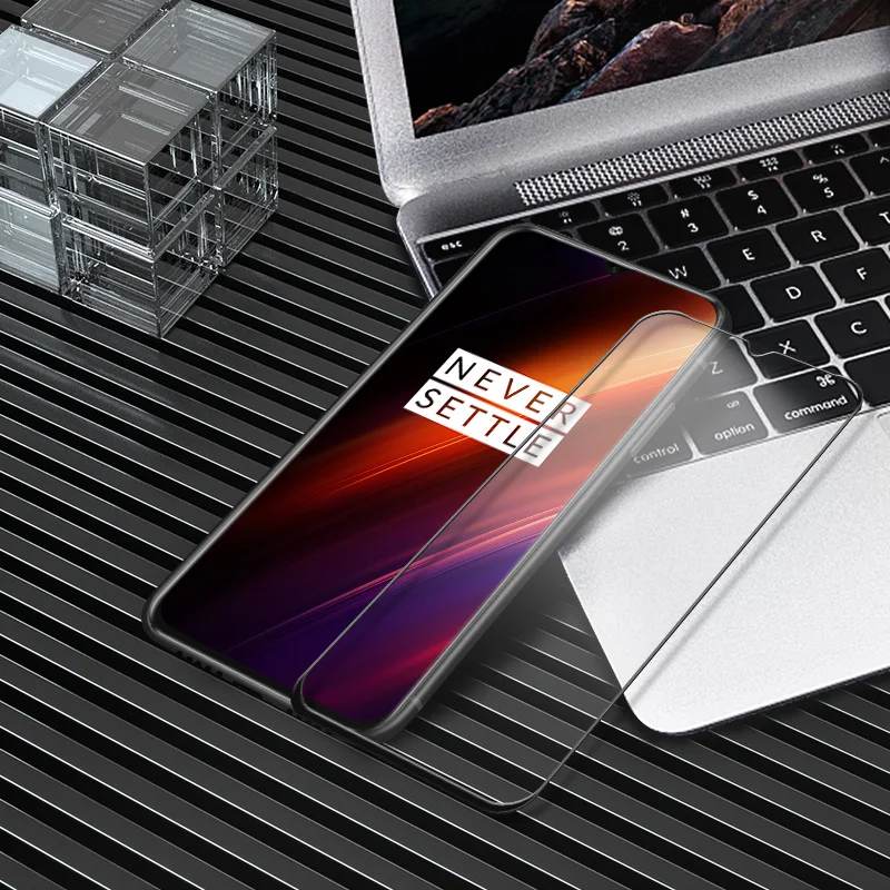 

3Pcs Full Cover 9D Tempered Glass For OnePlus 7 7T Screen Protector On the for One Plus 6T 6 7 7T 5T 5 Protective Glass Film