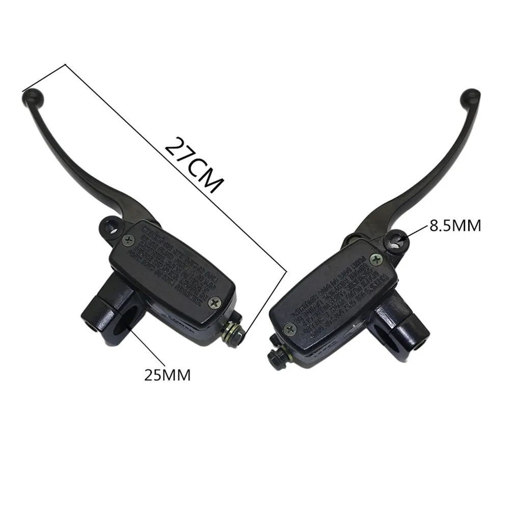 

2pcs Black NEW Motorcycle 25mm Headlebar Brake Master Cylinder Clutch Levers High Quality Aluminum X Brake Cylinder Clutch Lever