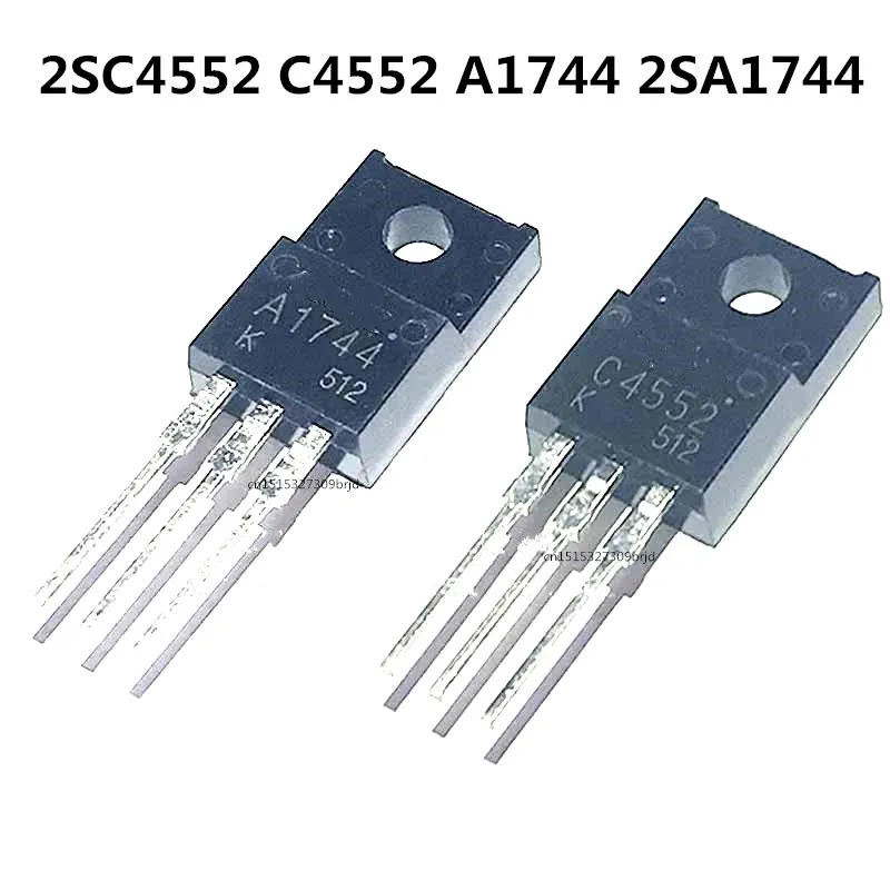 

Оригинал 5 шт./2SC4552 C4552 A1744 2SA1744 TO-220F