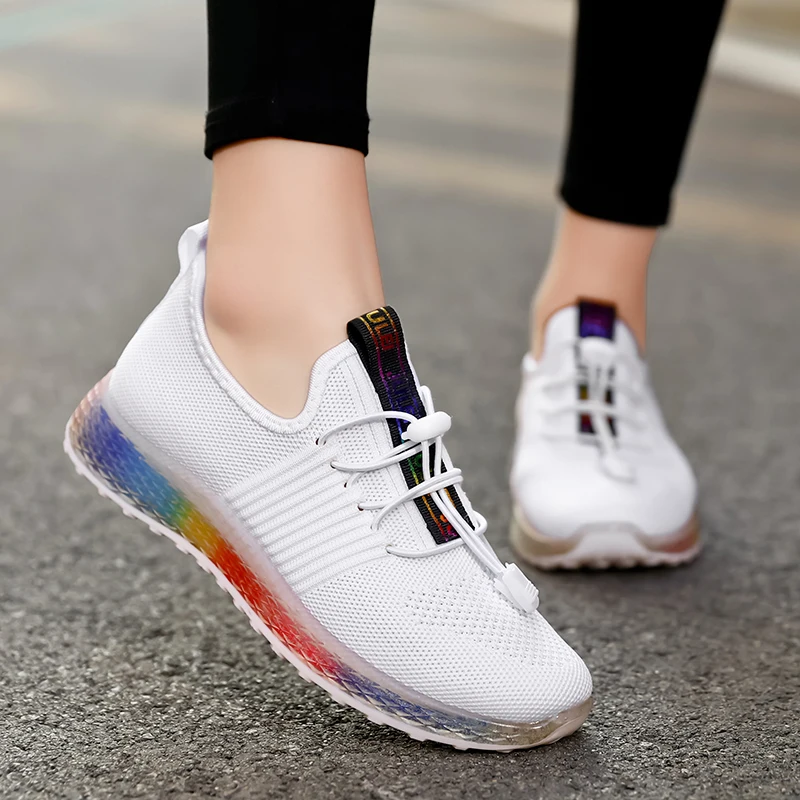 Tenis Feminino 2021 New Light Soft Gym Sport Shoes Women Tennis Shoes Female Stability Athletic Sneakers Brand Jogging Trainers