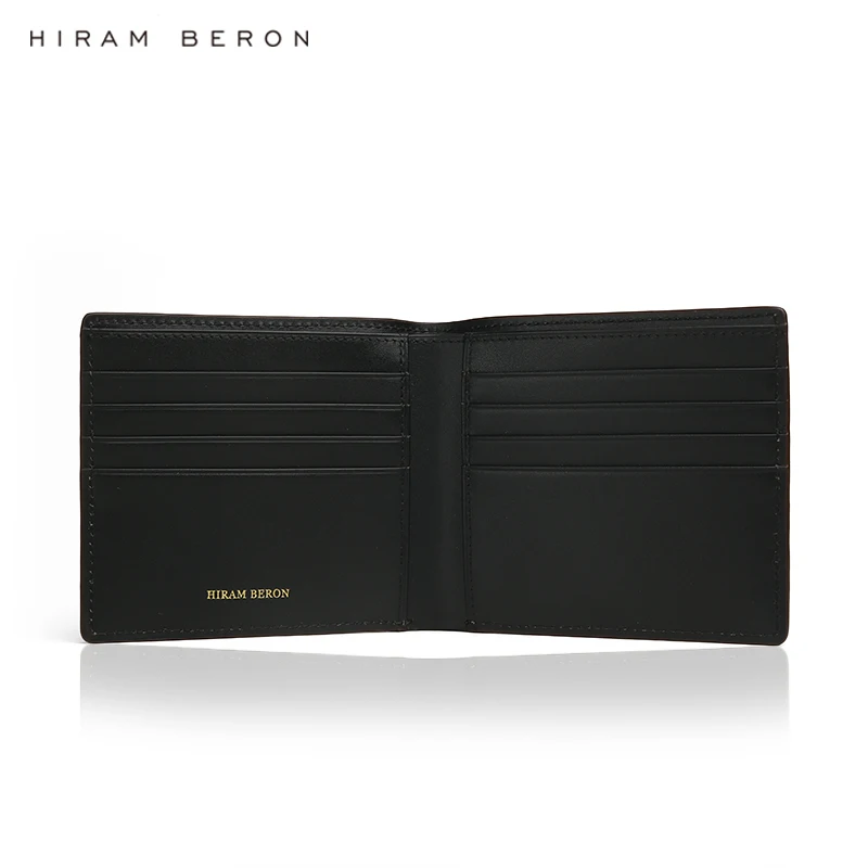 Индивидуальный кошелек Hiram Beron из итальянской крокодиловой кожи мужской