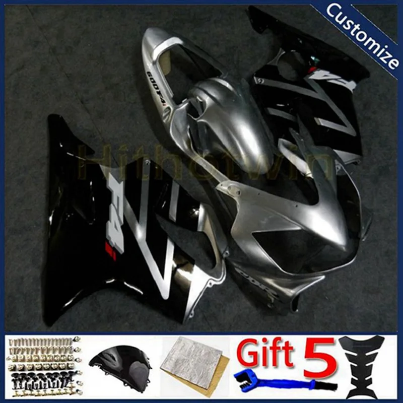 Панели для мотоциклов Комплект кузова CBR600F4i 2001 2002 2003 Оранжевый 01 02 03 CBR600 F4i