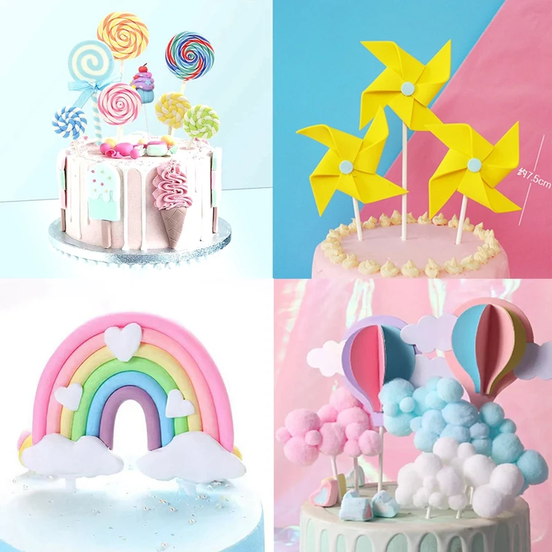 

Sweet Lollipop Cake Topper One 1st Birthday Party Unicorn Rainbow Brithday Party Baby Shower Girl Boy Happy Birthday Party Decor