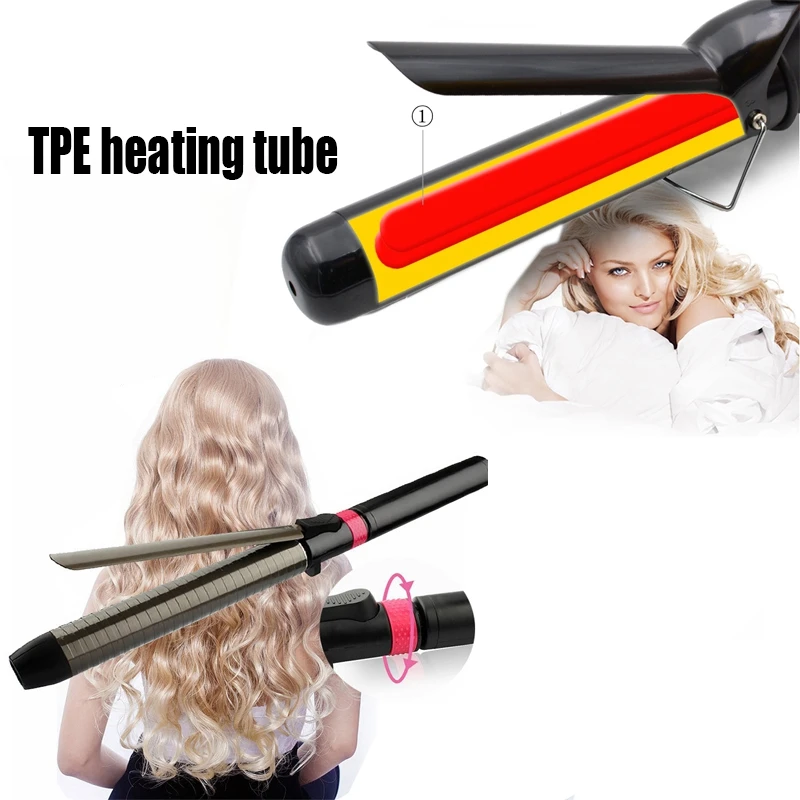 Электрический ролик для завивки керамический утюжок регулировка температуры