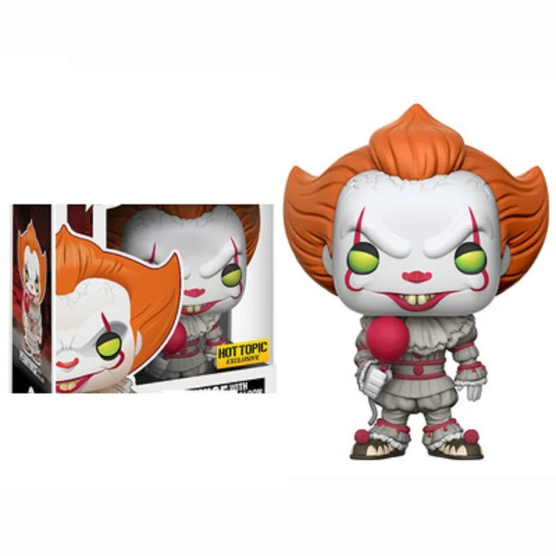Funko POP фильмы ужасов: IT pennywise 475 # фигурка модели игрушки из ПВХ Коллекция для детей