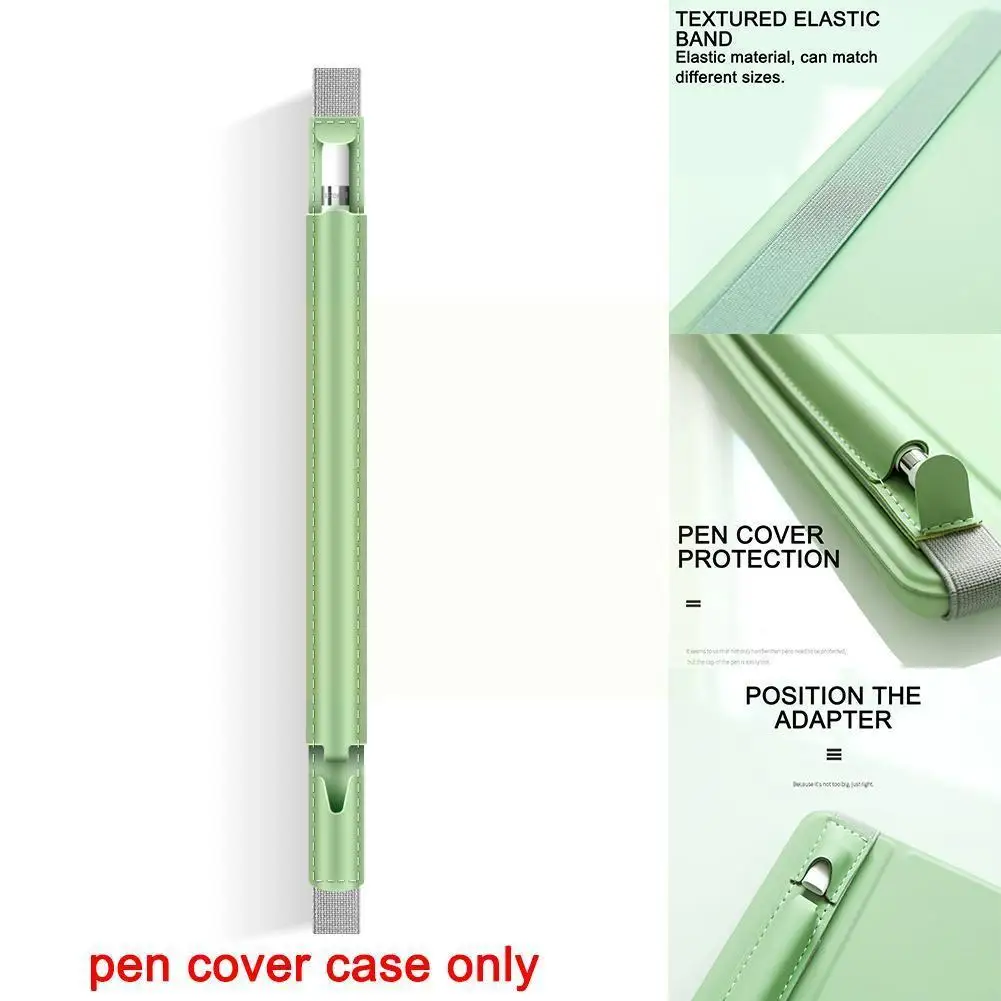 

Leather Pen Cover For Pencil 1/2 Pro Outer Cover Holde Pen Stylus Portable Pouch Cover Protective Pen G4x3