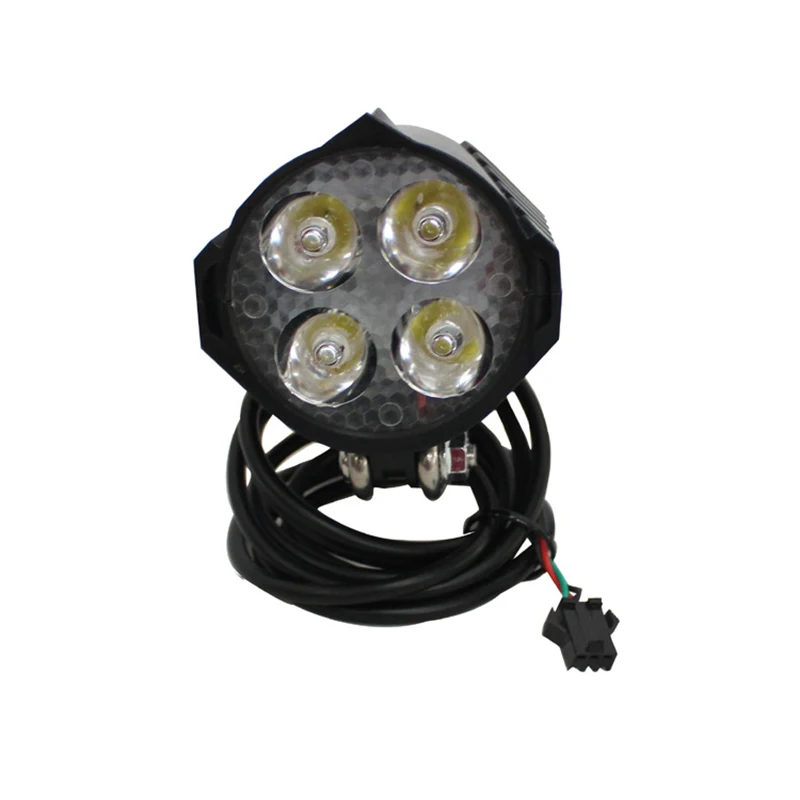 

12V-80V EBike Light Scooter Lamp Electric Bicycle LED Headlight Rear Light Horn