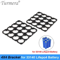 turmera 4x4 33140 3 2v 15ah lifepo4 battery bracket holder plastic diameter 33 4mm for battery pack solar energy storage system