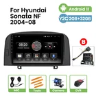 HD 1024*600 Android 11 RDS DSP для Hyundai Sonata NF 2004 2005 2006 2007 2008 Автомагнитола мультимедийный видеоплеер GPS Carplay Navi