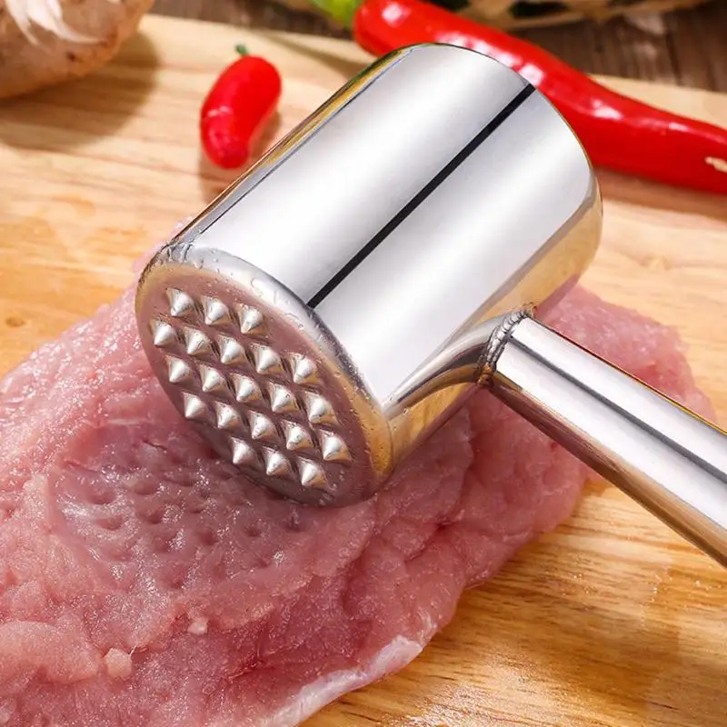 VKTECH новейший 304 металлический молоток из нержавеющей стали для мяса Beaf стейка