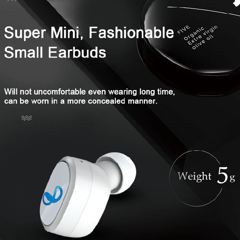 Наушники Fone Bluetooth TWS беспроводные наушники CVC шумоподавление с микрофоном Handsfree De