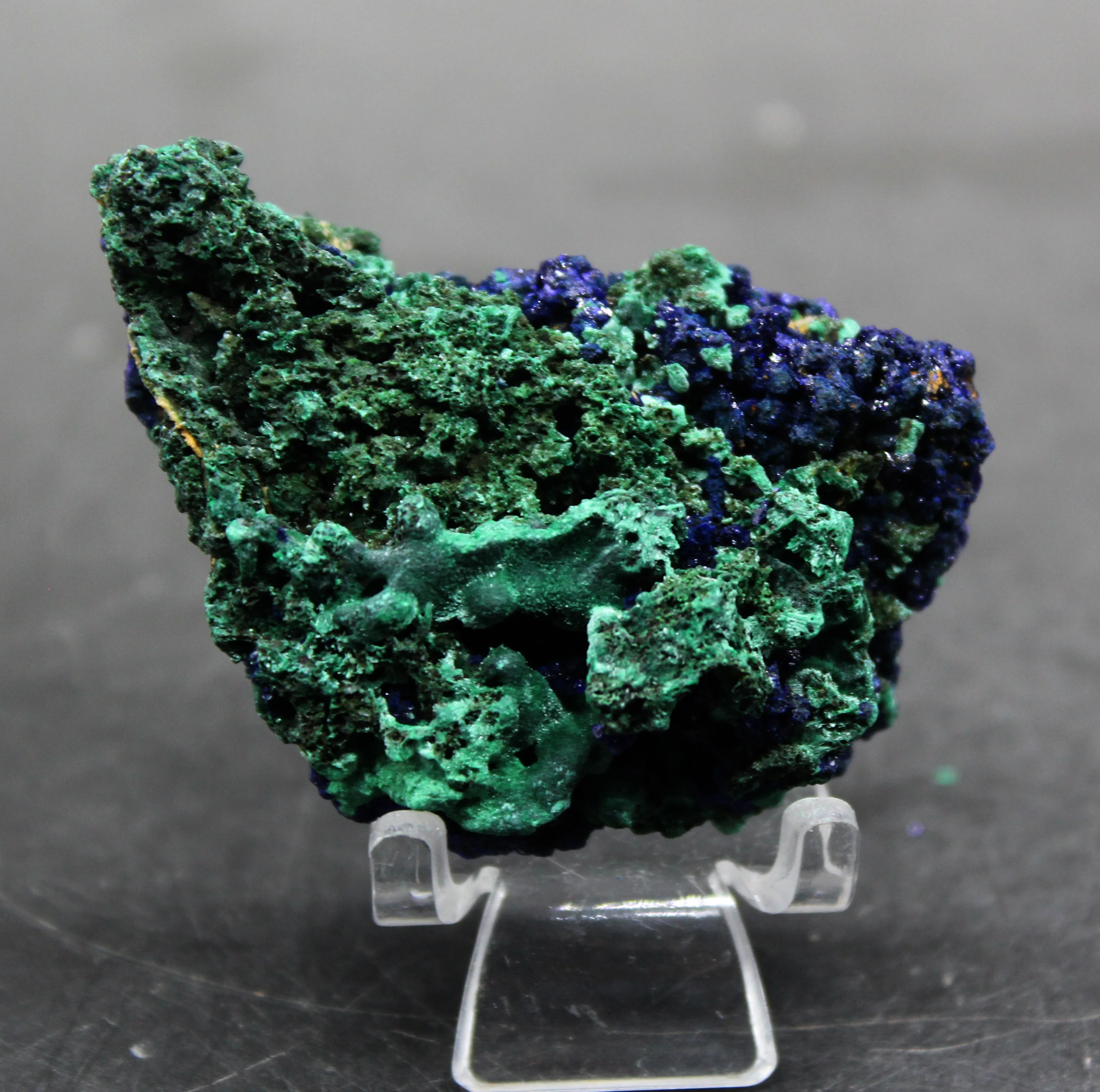 41 г натуральный Блестящий Азурит/Малахитовый симбиотический минеральный