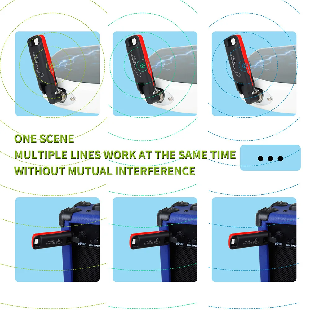 M мбат Беспроводной гитары Системы встроенный Перезаряжаемые 99 Каналы гитарный